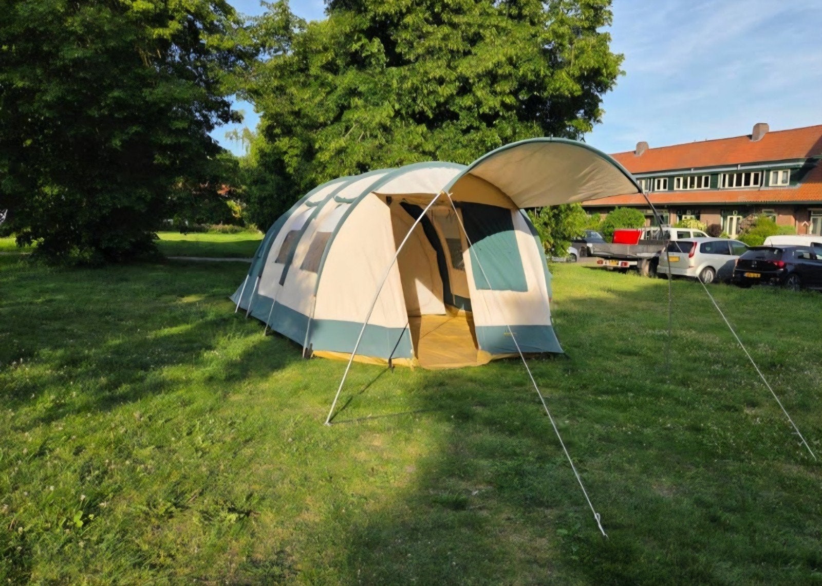Obelink Hypercamp Firino Katoenen Tunneltent 6 personen, Caravans en Kamperen, Tenten, Ophalen