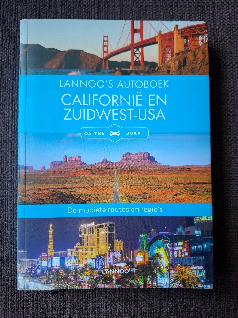 Lannoo's Autoboek Californië en Zuidwest-USA On the Road, Horst Schmidt-Brümmer, Ophalen of Verzenden, Reisgids of -boek, Noord-Amerika