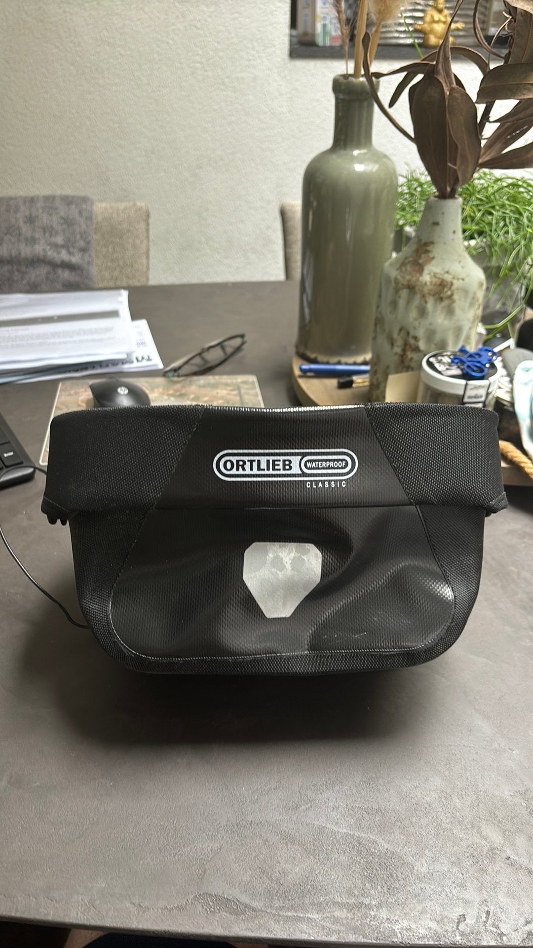 Ortlieb stuurtas classic 5L met kaarthouder, Verzenden, Gebruikt