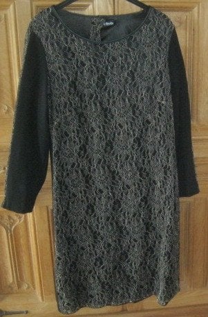 Jurk met kant Betty Barclay maat 46, Kleding | Dames, Zwart, Maat 46/48 (XL) of groter, Betty Barclay, Ophalen of Verzenden