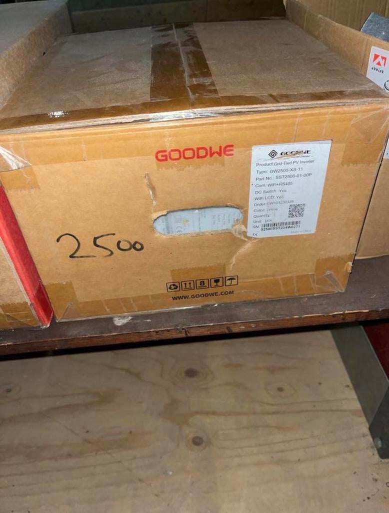 Goodwe GW2500-XS-11 Omvormer - Nieuw in doos, Ophalen of Verzenden, Nieuw, Overige typen