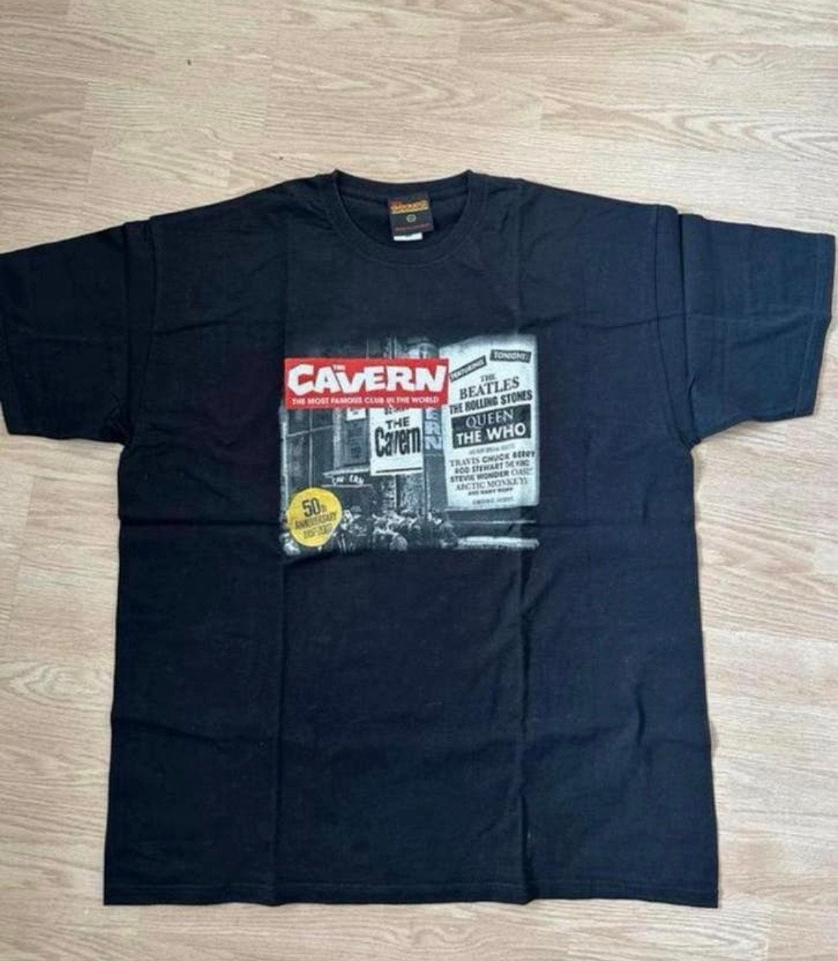 The Cavern Liverpool shirt Beatles Stones, Ophalen of Verzenden, Zo goed als nieuw, Overige maten