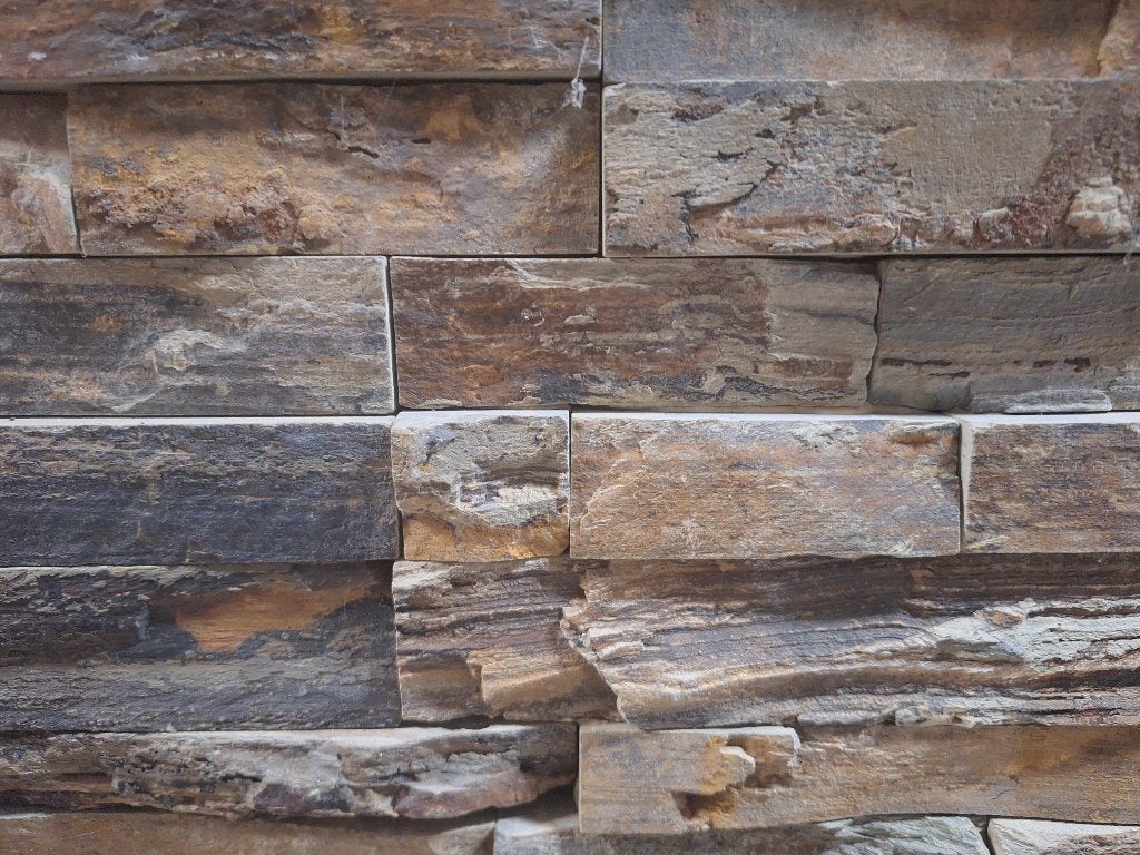 prachtige wandbekleding Splitface Rusty Slate breukruw, Tuin en Terras, Ophalen of Verzenden, Nieuw, Split