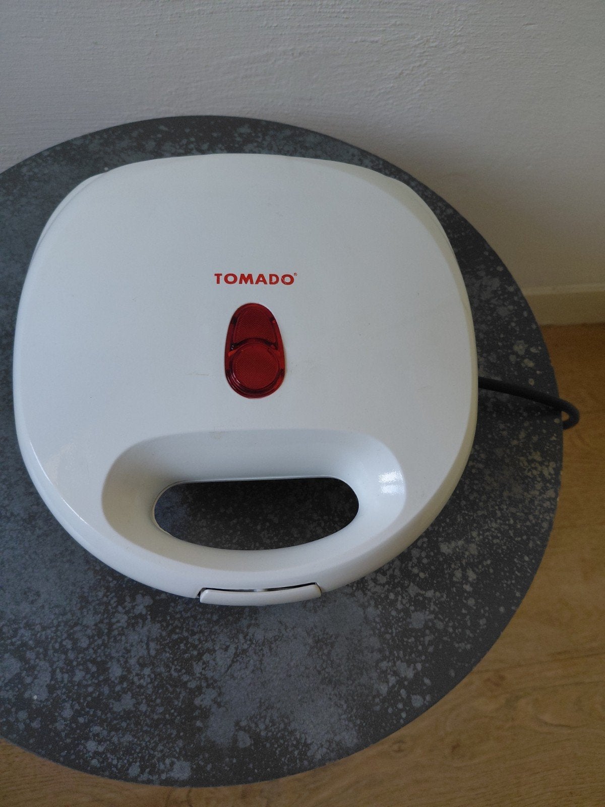 Tomado Sandwich Toaster TM-1275 - Wit, Ophalen of Verzenden, Gebruikt