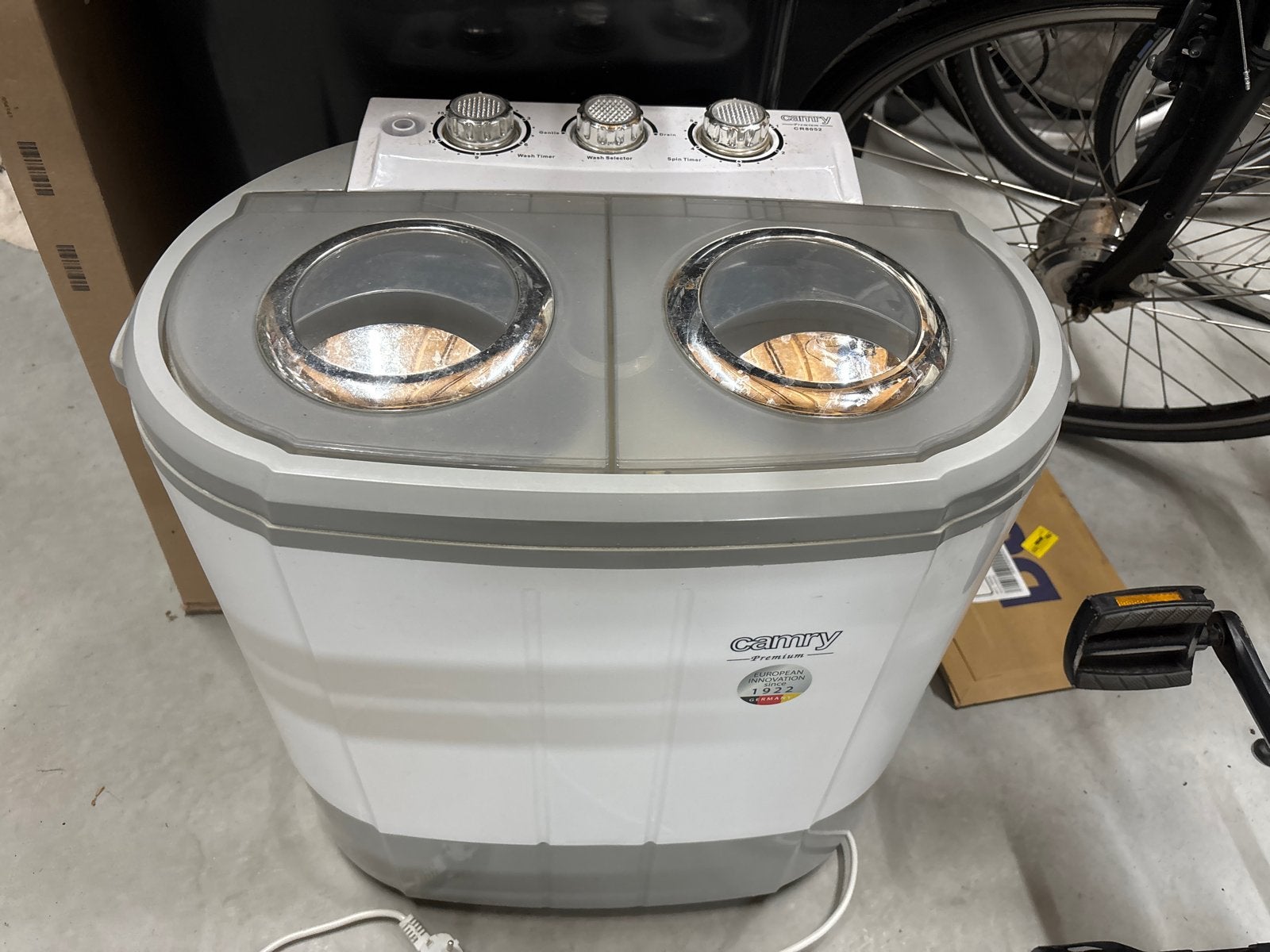 Camry Mini Wasmachine - Compact en Efficiënt, Ophalen, Minder dan 85 cm, Minder dan 4 kg, Bovenlader