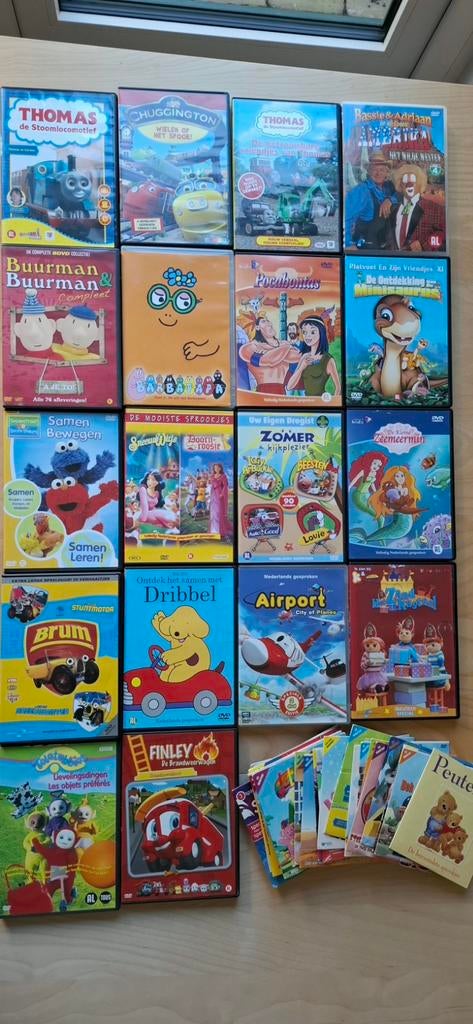 Verzameling Kinder DVD's Nederlands, Cd's en Dvd's, VHS | Kinderen en Jeugd, Gebruikt, Kinderprogramma's en -films, Alle leeftijden