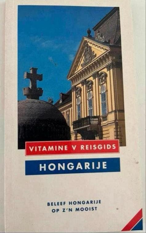 Vitamine V Reisgids Hongarije: Beleef Hongarije op z'n Moois, Europa, Ophalen of Verzenden, Reisgids of -boek, Gelezen
