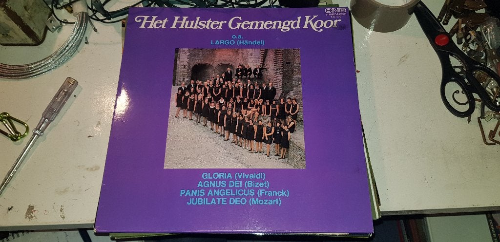 Het Hulster Gemengd Koor - o.a. Largo (Handel) LP Z222-49, LP, Ophalen of Verzenden, Zo goed als nieuw, 12 inch