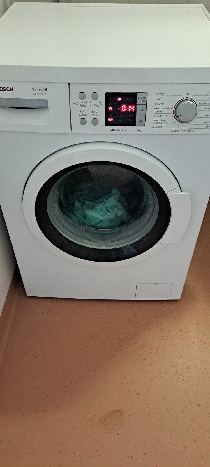 wasmachine Bosch serie 7 vario perfect, 6 tot 8 kg, Ophalen of Verzenden, 1200 tot 1600 toeren, 85 tot 90 cm