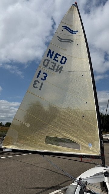 Finn - North Sails MX-5 2017, Ophalen, Gebruikt, Grootzeil, Minder dan 15 m²