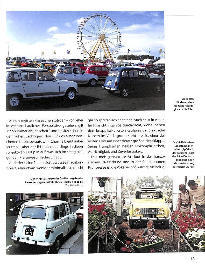 Renault R4 alle Modelle von 1961 bis 1992, Heribert Hofner, Verzenden, Nieuw, Renault