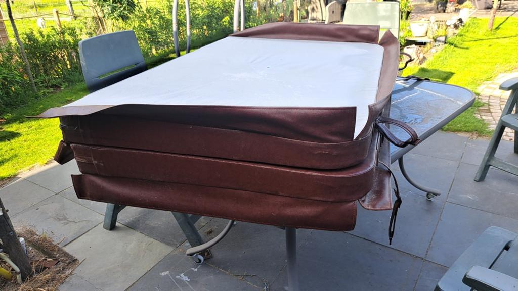 Spa topper 210x152cm Fonteyn, Ophalen, Gebruikt, Afdekzeil, Vast