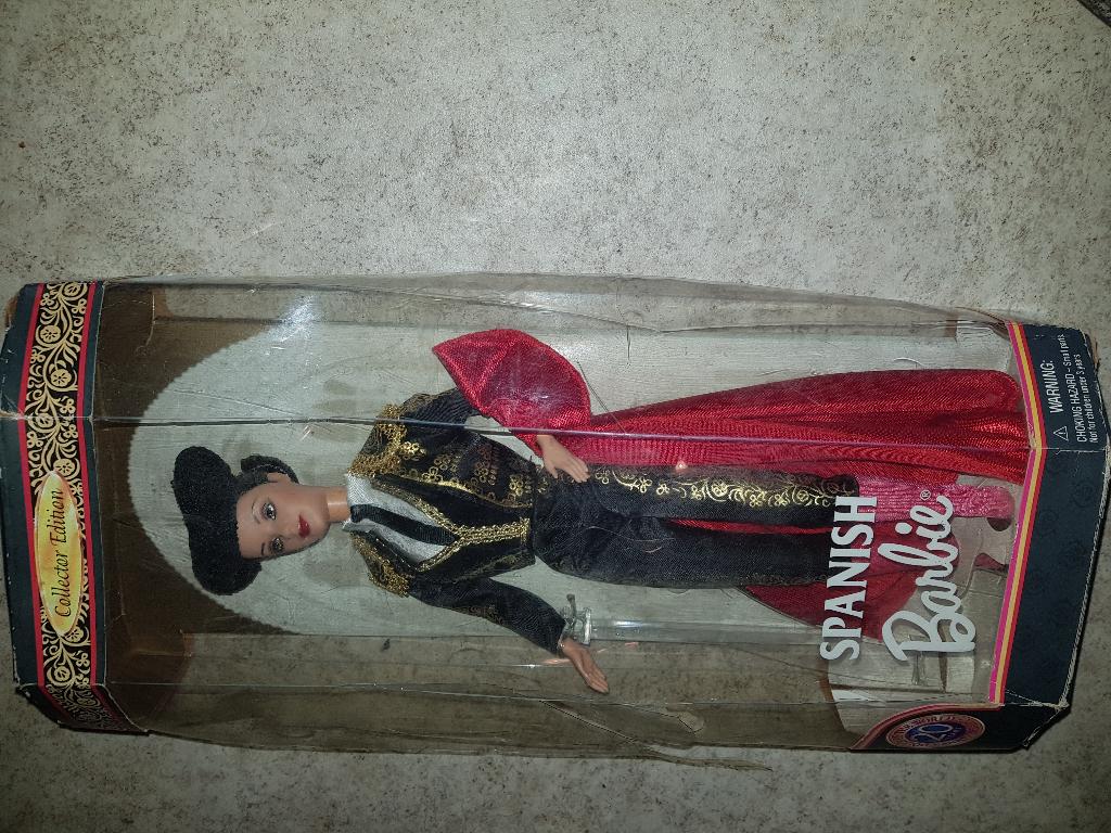 Barbie collector edition spanish barbie, Verzamelen, Poppen, Ophalen of Verzenden, Gebruikt, Pop