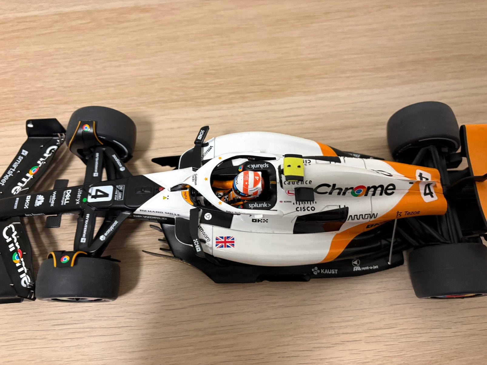Minichamps Lando Norris McLaren Special Monaco GP livery1:18, Hobby en Vrije tijd, Modelauto's | 1:18, Ophalen of Verzenden, Nieuw