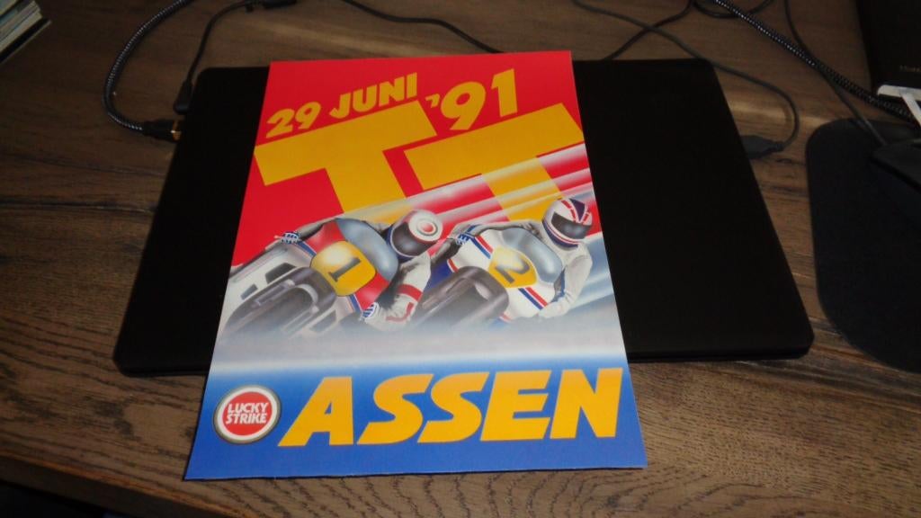 Folder  TT  Assen  29 juni  1991, Verzenden, Nieuw, Overige merken