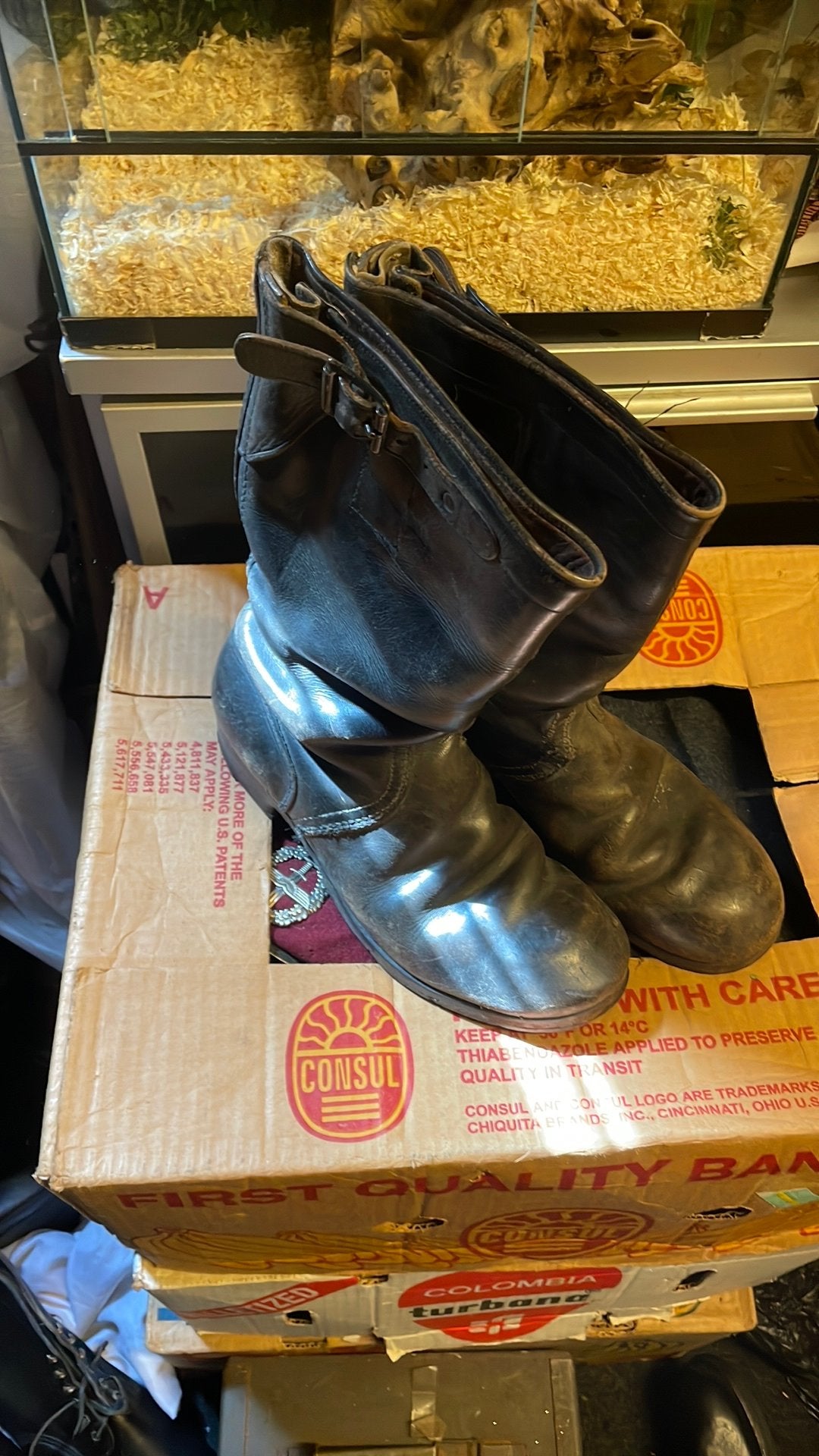 Duitse laarzen, Verzamelen, Militaria | Tweede Wereldoorlog, Ophalen of Verzenden, Duitsland, Kleding of Schoenen