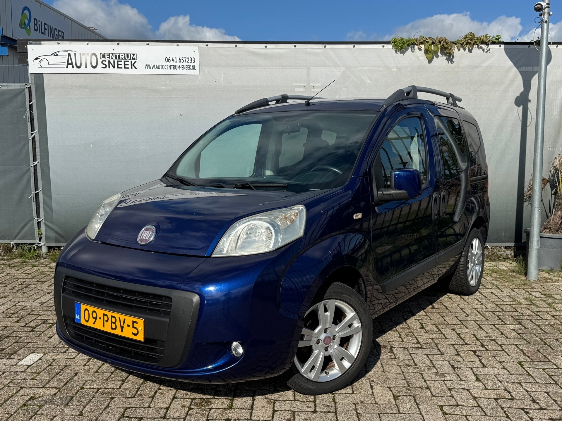 Fiat Qubo 1.4 Dynamic - Airco - PDC - 5 drs - APK 01-27, Auto's, Voorwielaandrijving, Zwart, 4 cilinders, Bedrijf