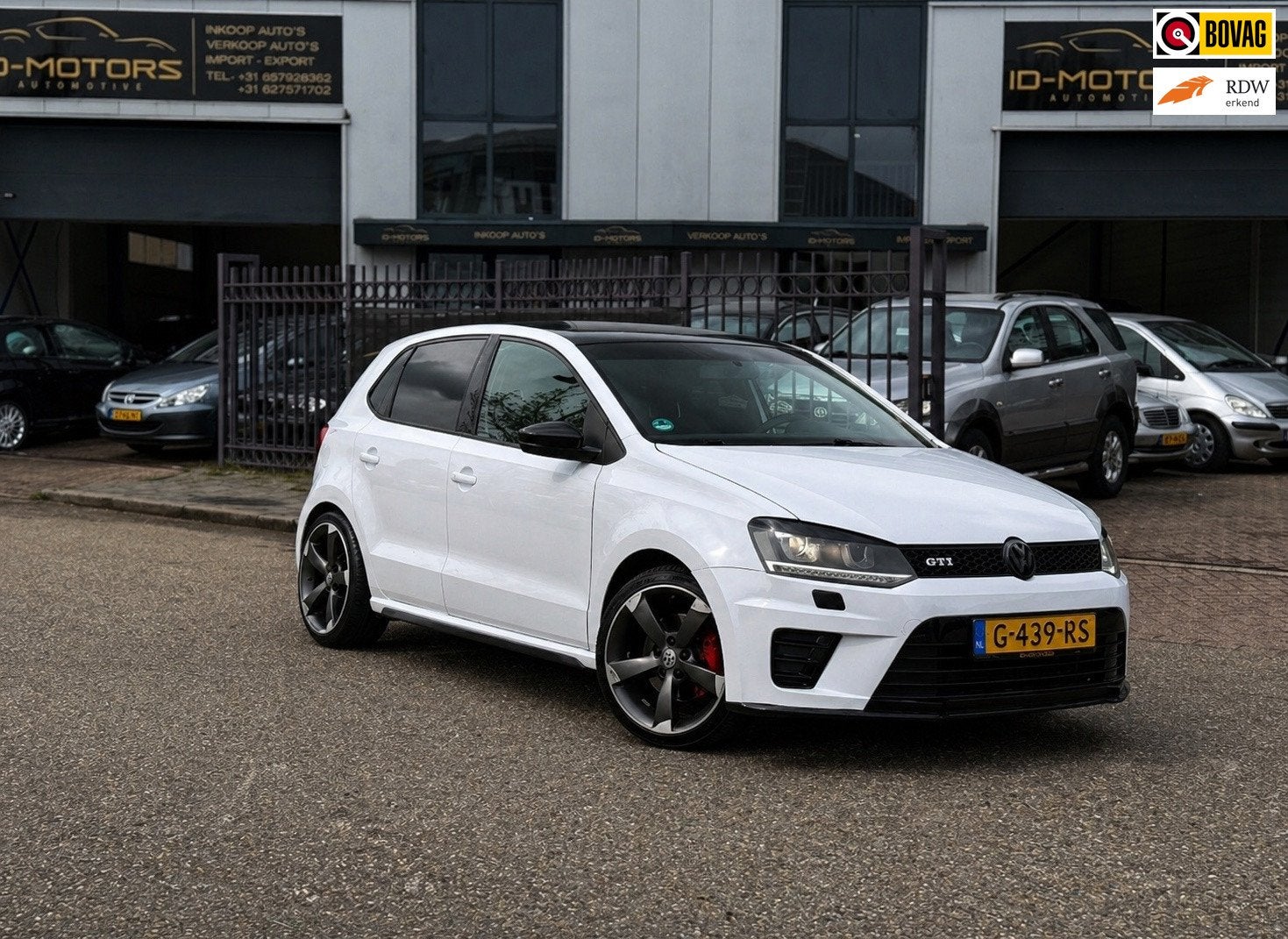 Volkswagen Polo 1.4 TSI GTI Downpipe NAP APK CRUISE, Auto's, Euro 5, 4 cilinders, Wit, Polo