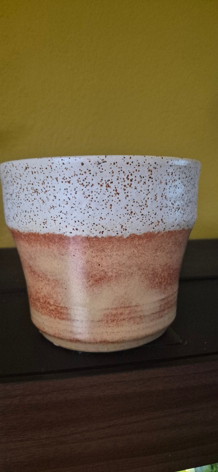 Vintage Keramieken Bloempot Retro Charme voor Interieur/Tui, Antiek en Kunst, Ophalen of Verzenden