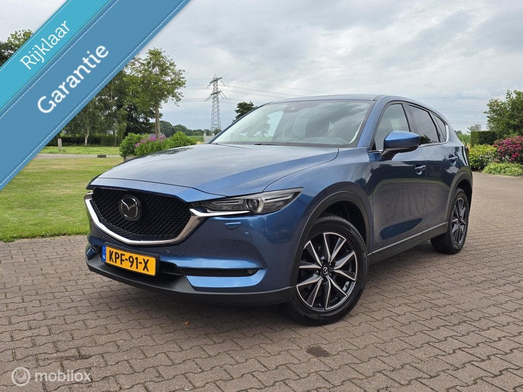 Mazda CX-5 2.5 Sports-Line AWD/AUTOMAAT/LEER/TREKHAAK/CRUISE, Auto's, Mazda, Bedrijf, Te koop, CX-5, 4x4, ABS, Achteruitrijcamera