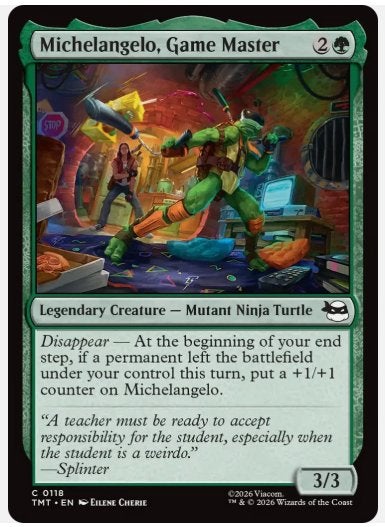 MTG Michelangelo, Game Master C 0118 Foil, Verzenden, Nieuw, Foil
