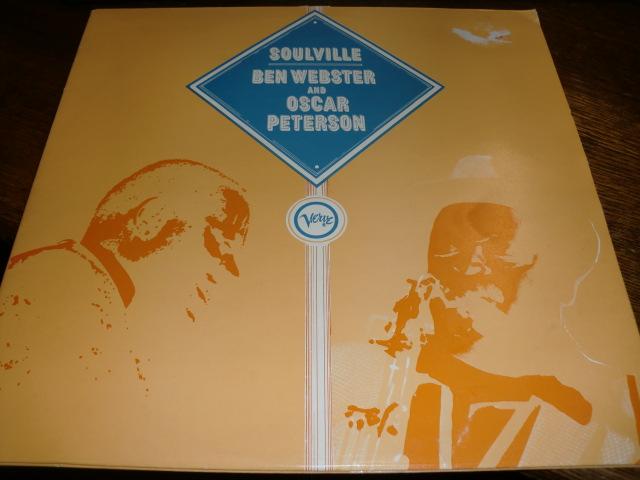 Ben Webster And Oscar Peterson ‎– Soulville  Verve 2 LP, Gebruikt, Ophalen of Verzenden, 1940 tot 1960, 12 inch