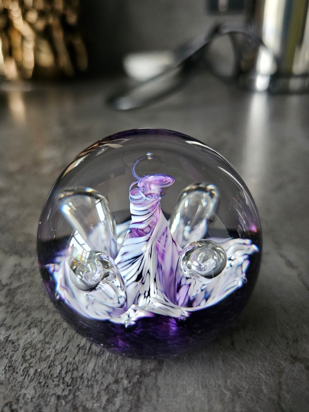 Prachtige en unieke presse-papier van Selkirk Glass, Ophalen of Verzenden