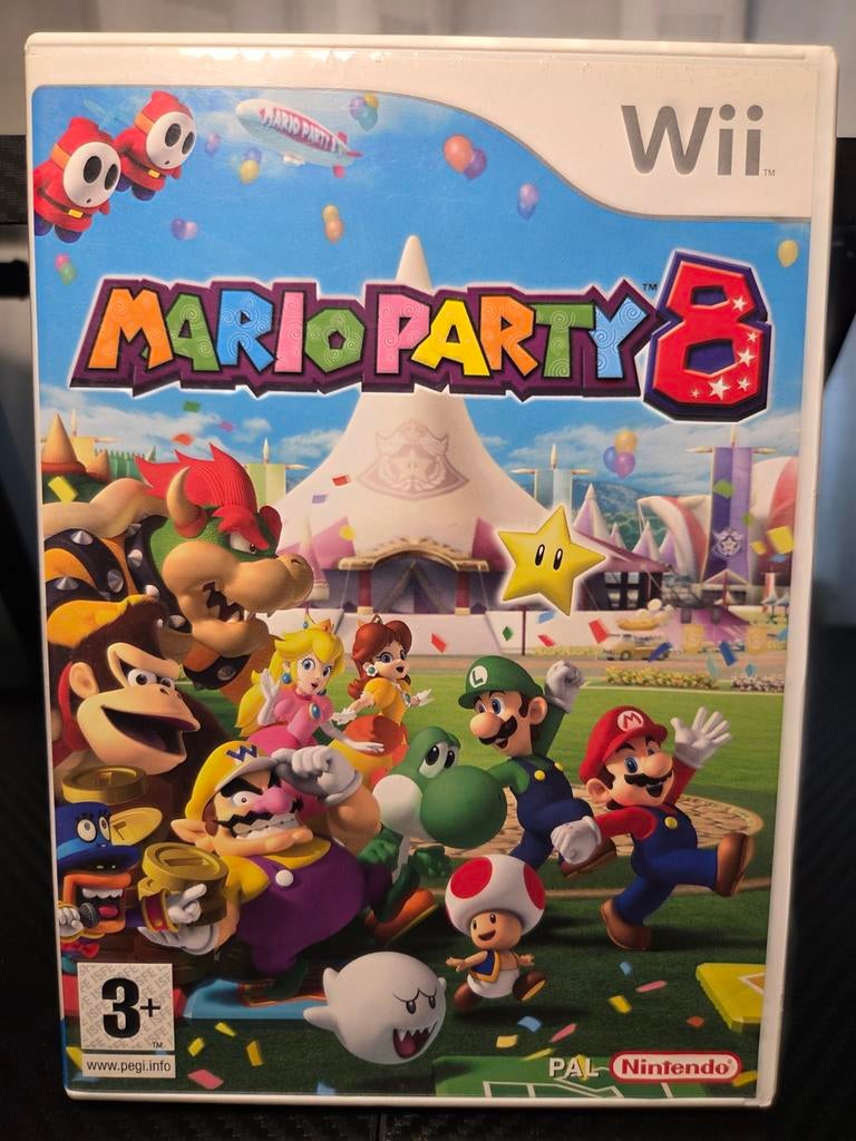 Mario Party 8 Wii, Avontuur en Actie, Ophalen of Verzenden, Zo goed als nieuw, 3 spelers of meer