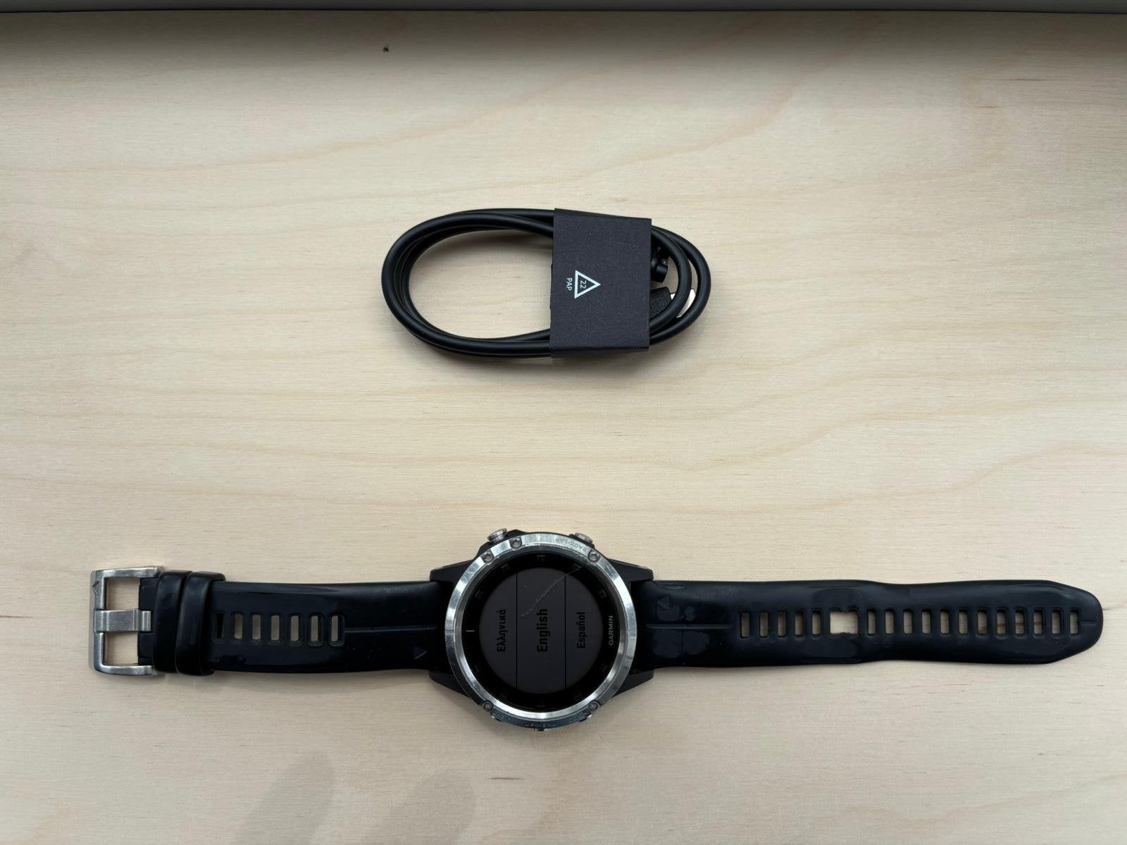 Garmin Fenix 5 Plus – Good Condition – Fully Working, Ophalen, Gebruikt, Zwart, Conditie