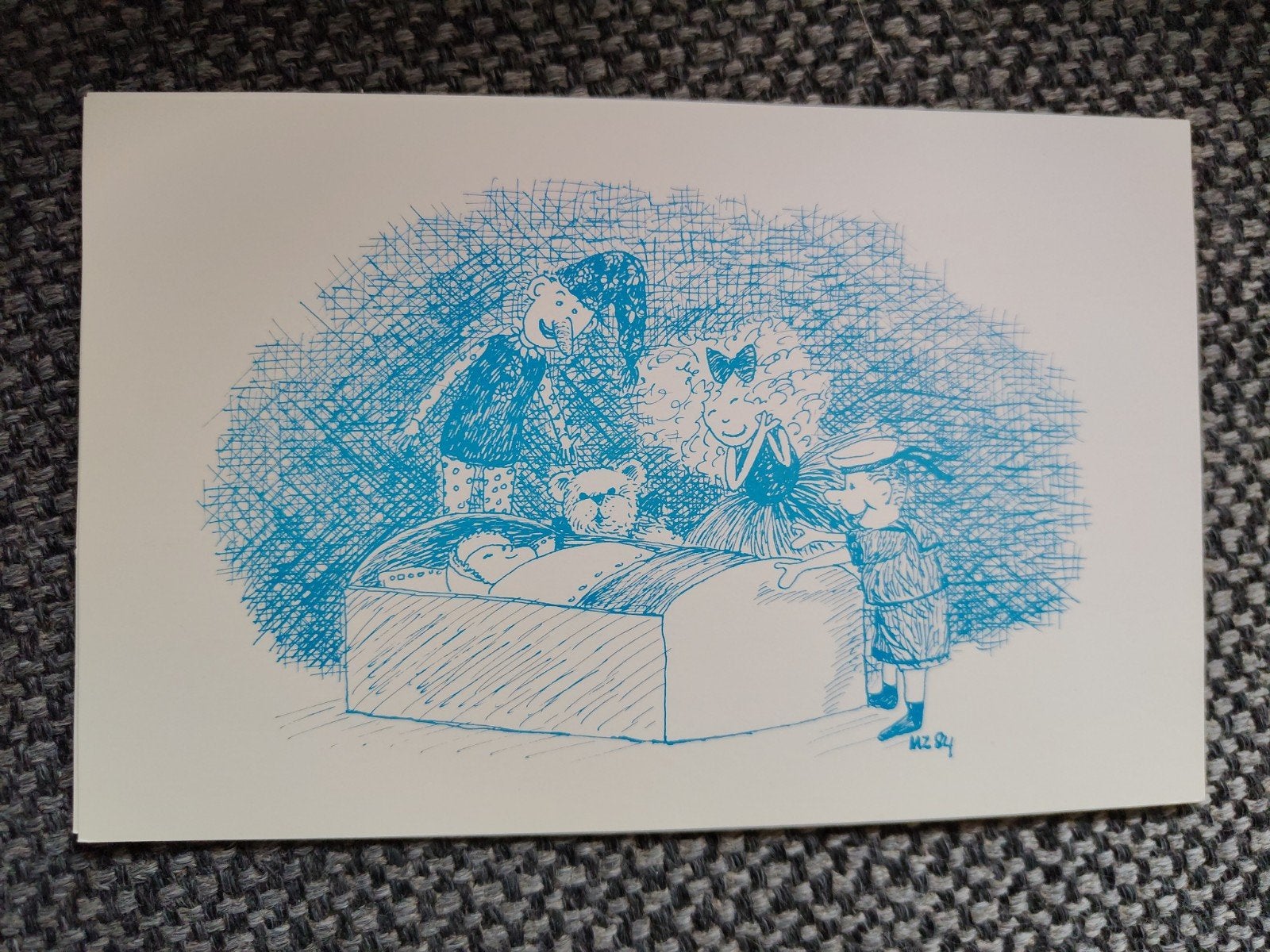 Eigen ontwerp, Ophalen of Verzenden, 1980 tot 1990, Geboortekaartje
