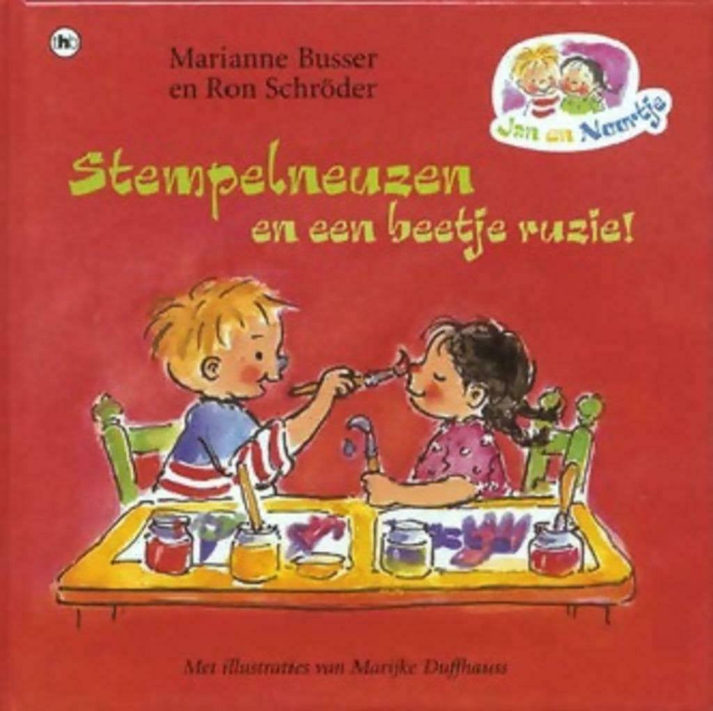 Jan en Noortje-Stempelneuzen en een beetje ruzie !, Boeken, Marianne Busser & Ron Schröder, Fictie algemeen, Jongen of Meisje