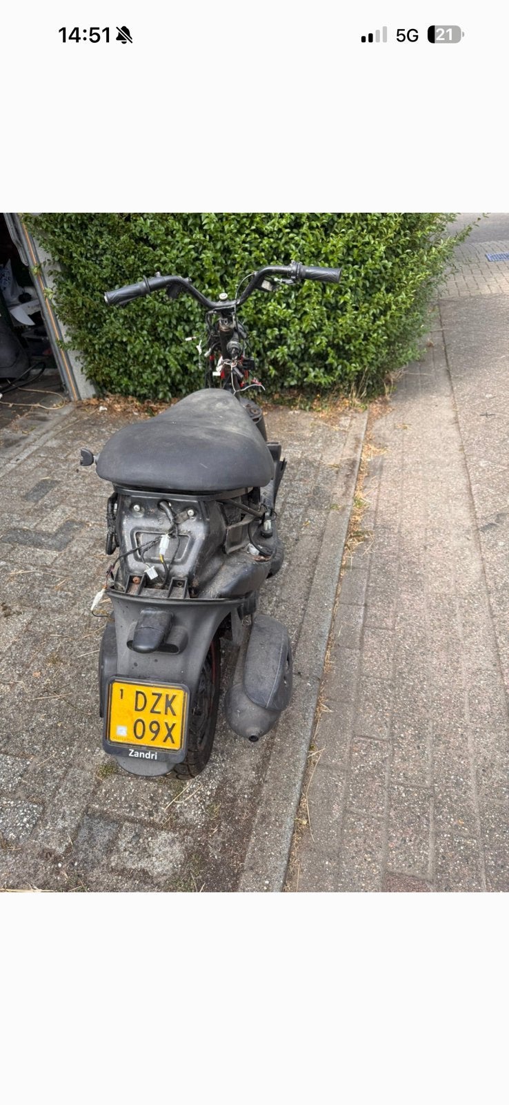 Piaggio zip  2020 opknapper, Fietsen en Brommers, Ophalen, Zo goed als nieuw, Benzine, Zip