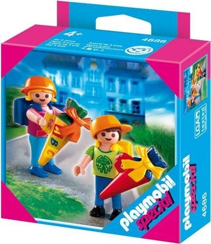 Playmobil Special Plus 4686 Schoolkinderen met schooltassen, Ophalen of Verzenden