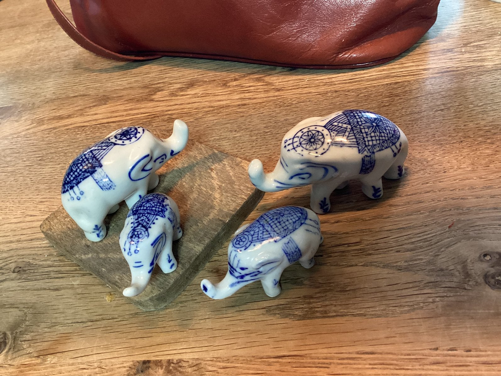 Olifant beeldjes, Ophalen of Verzenden, Gebruikt, Dier