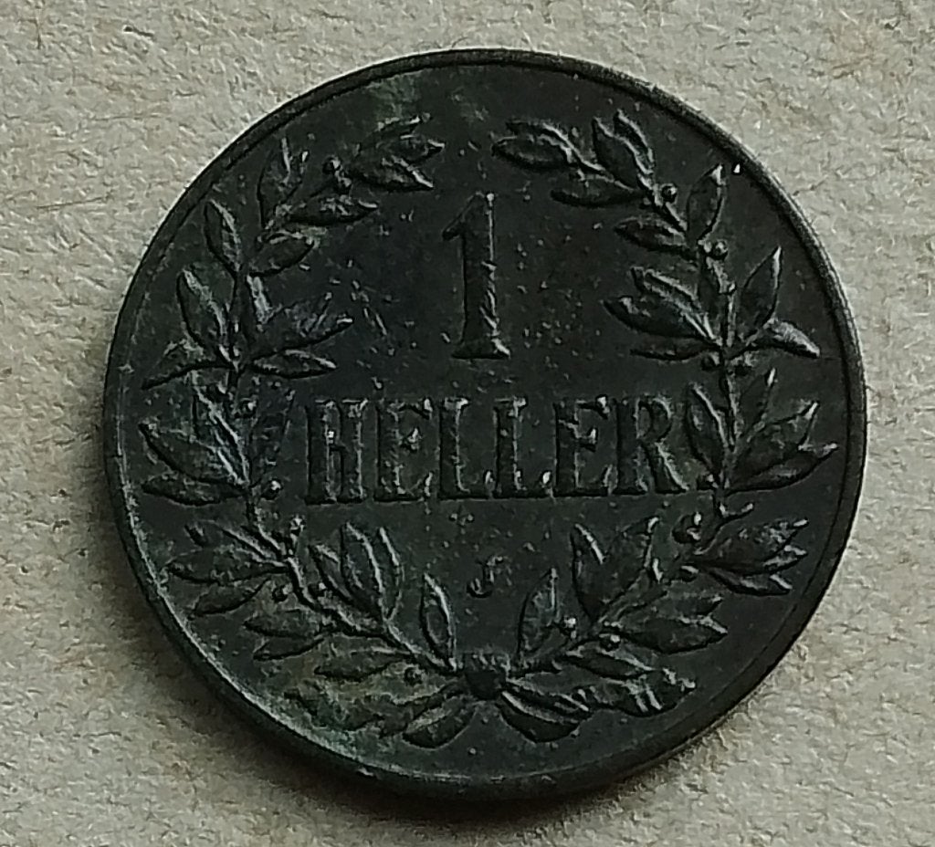 Duits Oost Afrika, 1 heller 1904 J, Ophalen of Verzenden, Overige landen, Losse munt