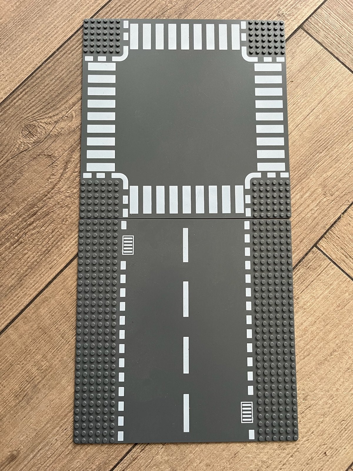 Lego City Wegplaten Set 7280 rechte weg en kruising, Ophalen of Verzenden, Zo goed als nieuw