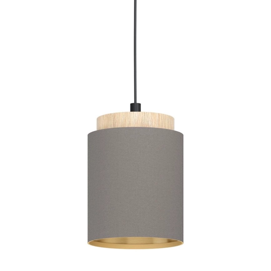 EGLO ALBARIZA Hanglamp Grijs/Hout E27 Max 40W, Huis en Inrichting, Ophalen of Verzenden, Nieuw, Hout, E27 (groot)