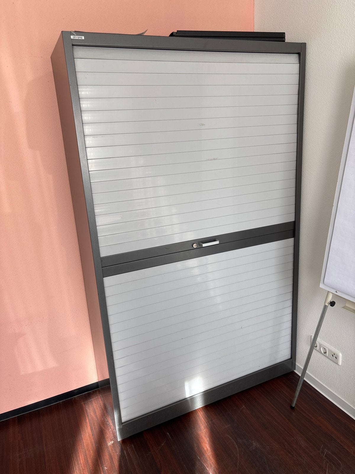 Metalen Archiefkast met Roldeuren, Huis en Inrichting, Kasten | Roldeurkasten en Archiefkasten, Ophalen, Gebruikt, Meerdere deuren