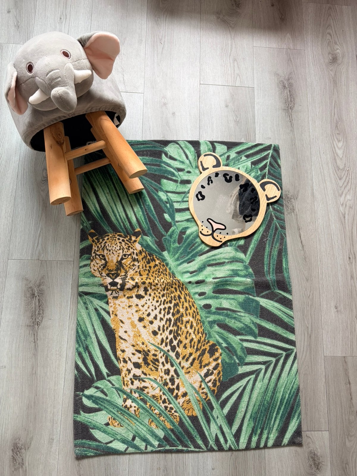 Jungle inrichting kamer, Kinderen en Baby's, Kinderkamer | Inrichting en Decoratie, Ophalen, Zo goed als nieuw, Wanddecoratie