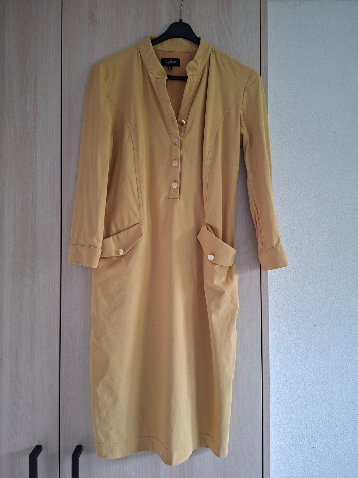 Lilytime jurk maat 40 in okergeel, zo goed als nieuw, Kleding | Dames, Lilytime, Ophalen of Verzenden