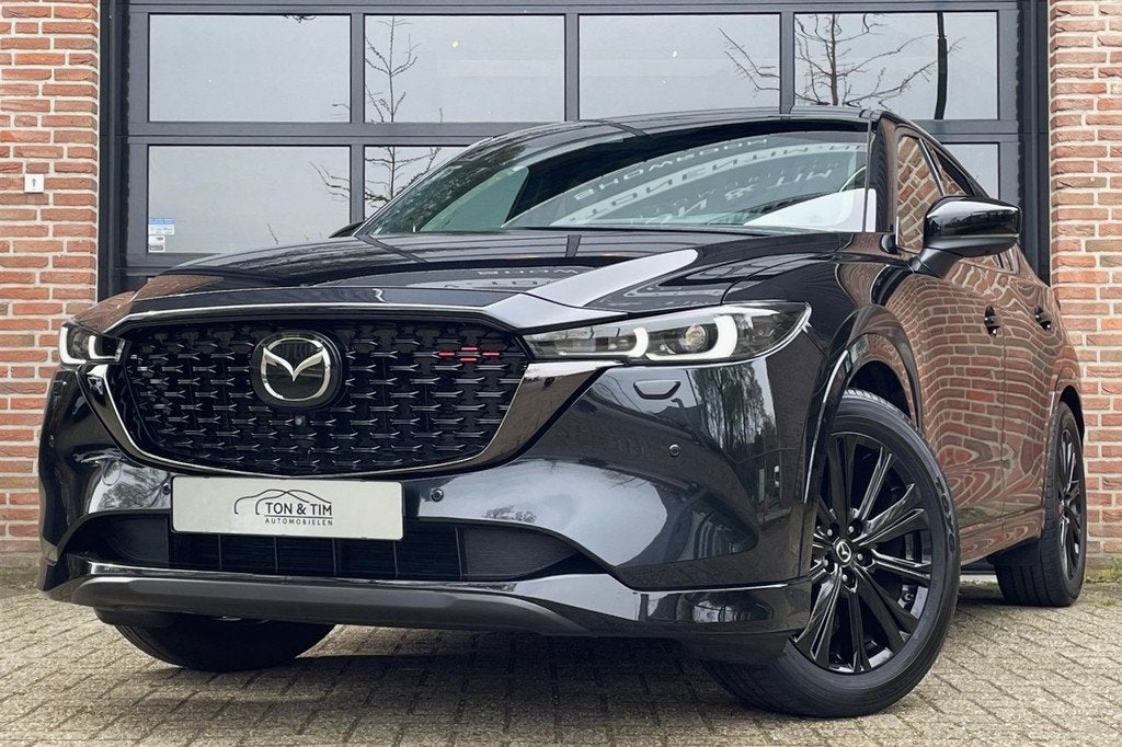 Mazda CX-5 2.5 SkyActiv-G 194 FWD Homura Leder ACC 360 ´2, Zwart, 4 cilinders, Zwart, Leder