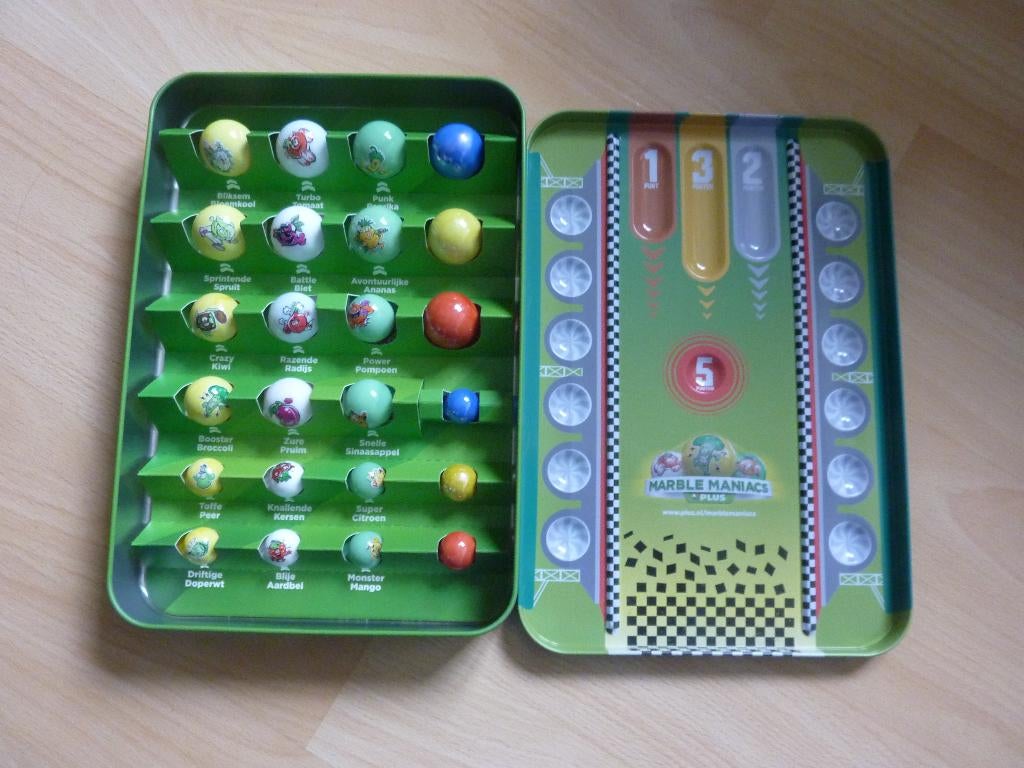 Complete knikker Marble Maniacs Plus actie, Ophalen of Verzenden