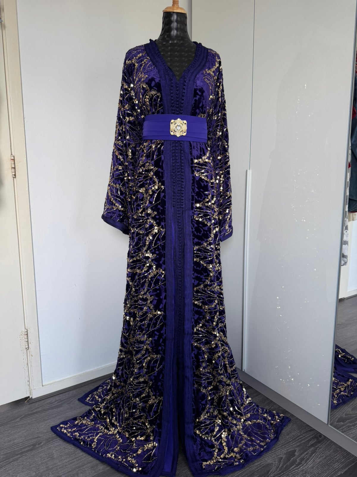 Marokkaanse takchita nieuw paars, Overige typen, Verzenden, Paars, Maat 46/48 (XL) of groter