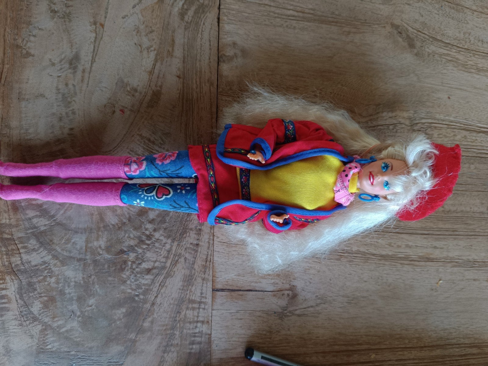 Vintage Barbie United Colors of Benetton 1990 – Mattel #9404, Ophalen of Verzenden, Gebruikt, Barbie