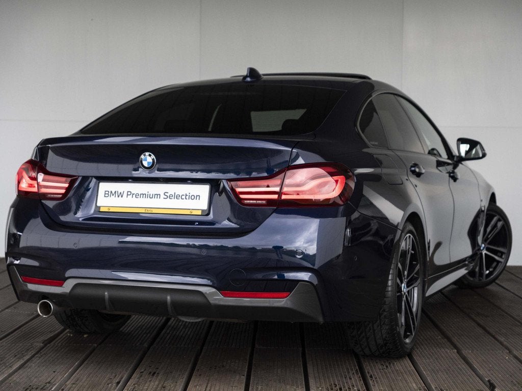 BMW 4 Serie Gran Coupé 418i | Executive | M Sport Plus Pakk, Auto's, BMW, Gebruikt, Met garantie (alle), Blauw, Origineel Nederlands