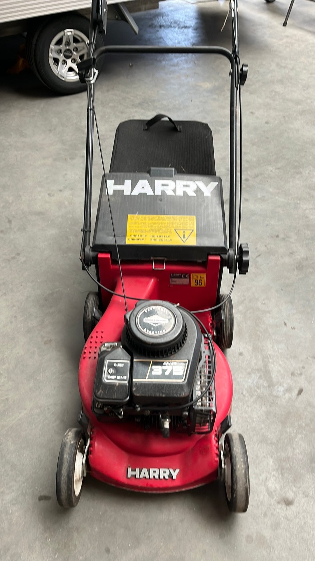 Grasmaaier merk harry 375, Ophalen, Zo goed als nieuw