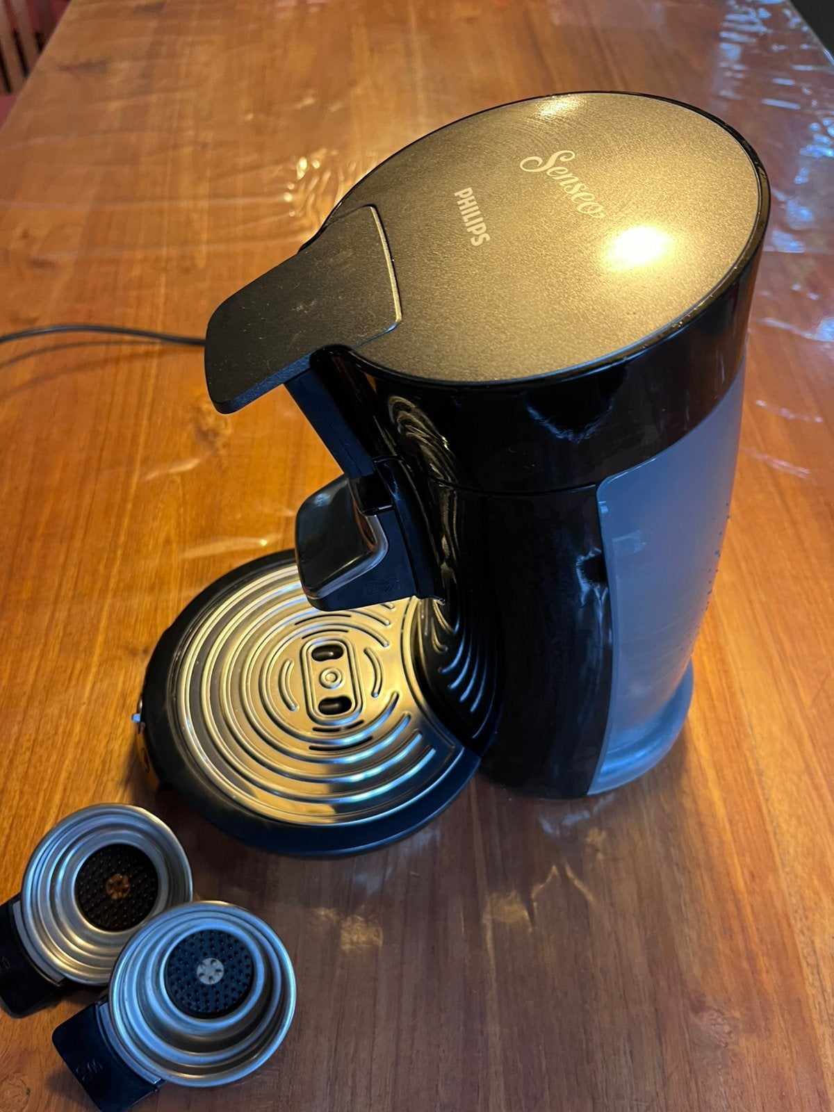 Philips Senseo apparaat, zwart, koffiezetapparaat, Witgoed en Apparatuur, Overige modellen, Ophalen of Verzenden, Zo goed als nieuw