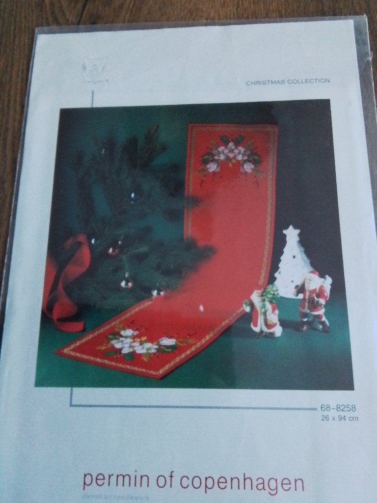 Borduurpatroon kerstloper 688258, Hobby en Vrije tijd, Borduren en Borduurmachines, Ophalen of Verzenden, Zo goed als nieuw, Handborduren