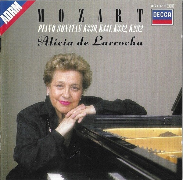 Mozart/ Alicia De Larrocha – Piano Sonatas CD, Cd's en Dvd's, Cd's | Klassiek, Ophalen of Verzenden, Classicisme, Gebruikt, Overige typen