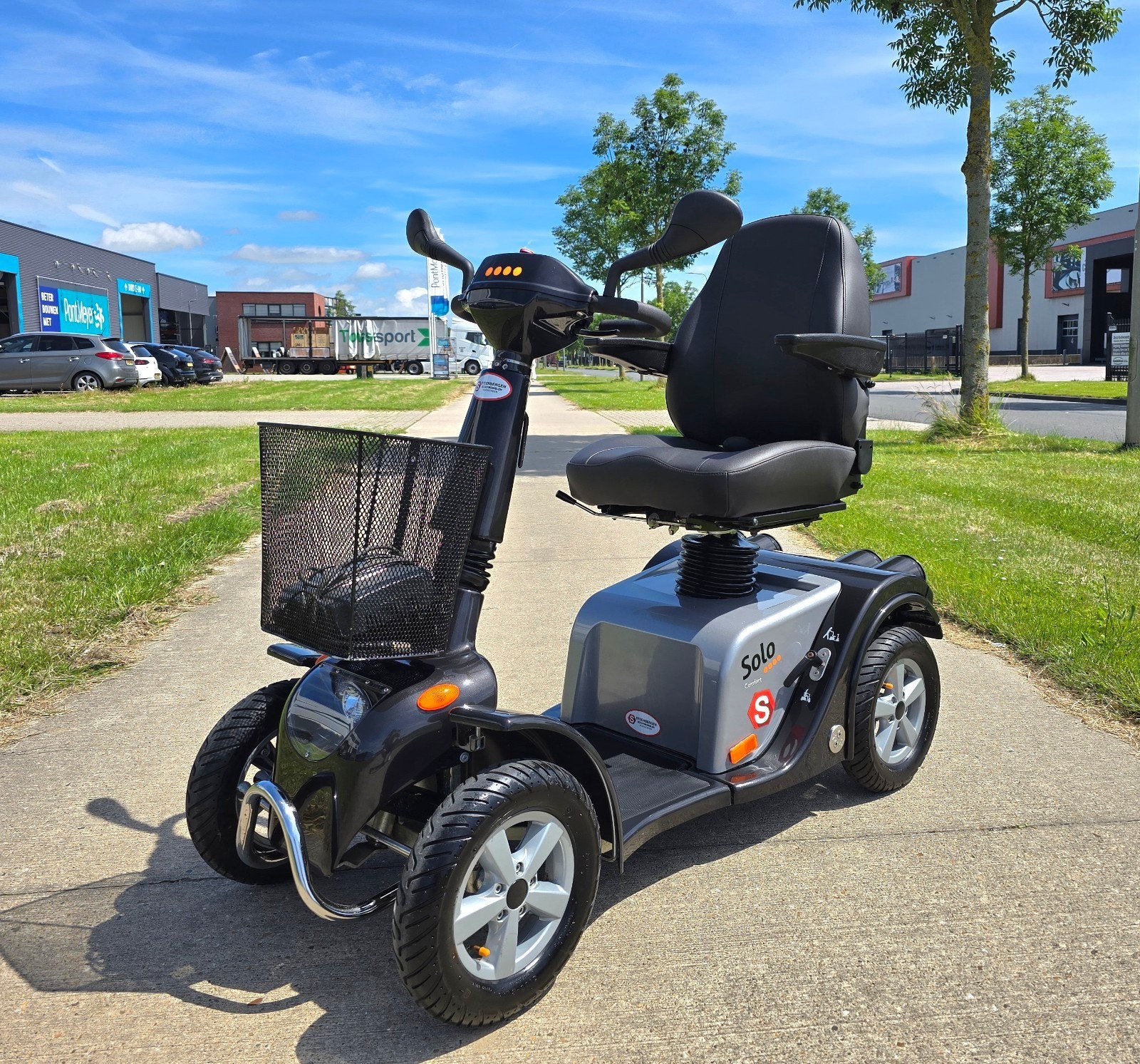 Solo zeer comfortabele scootmobiel | 18kmh | goed geveerd, Ophalen, Life and Mobility, ., Zo goed als nieuw